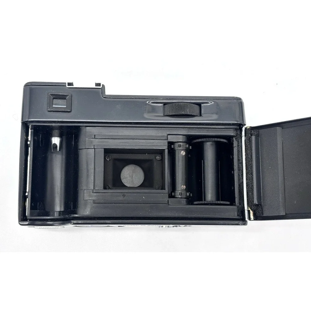 Vintage Fujica 35 Automagic 35mm Film Camera Fujinar-K Lens Leather Case